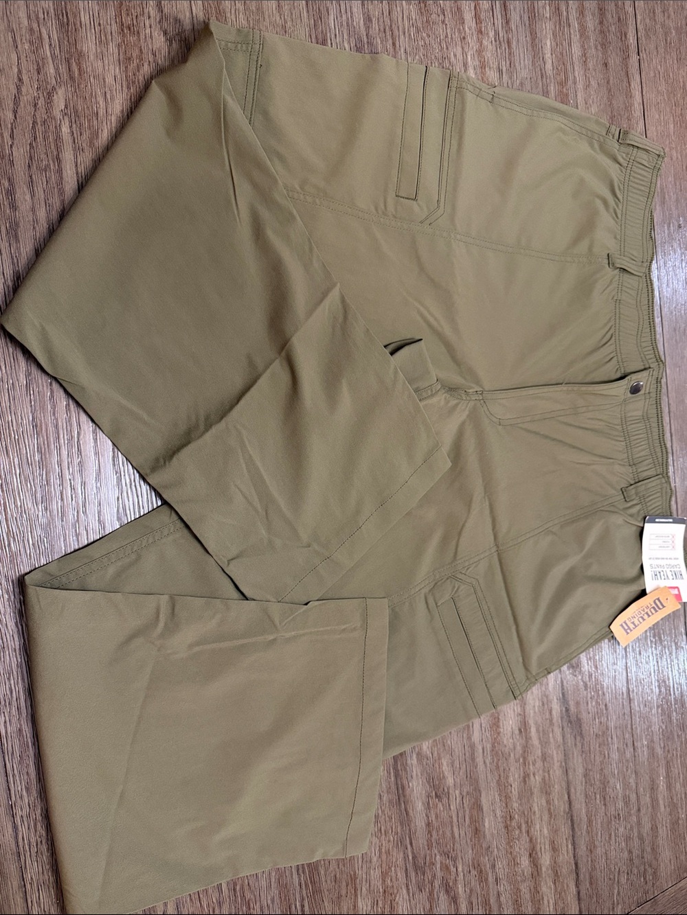 Duluth Trading Co Men's Cargo Pants in Olive Drab